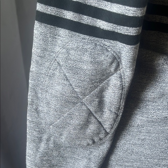 J. Crew Classic Gray and Black Striped Crewneck Sweater - Picture 6 of 9